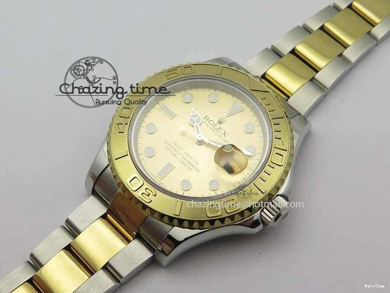 MiroTime 0206 Yacht-Master 116622 BP-Maker Best Edition SS YG Gold Dial On SS YG Bracelet SA Comfortable 3808